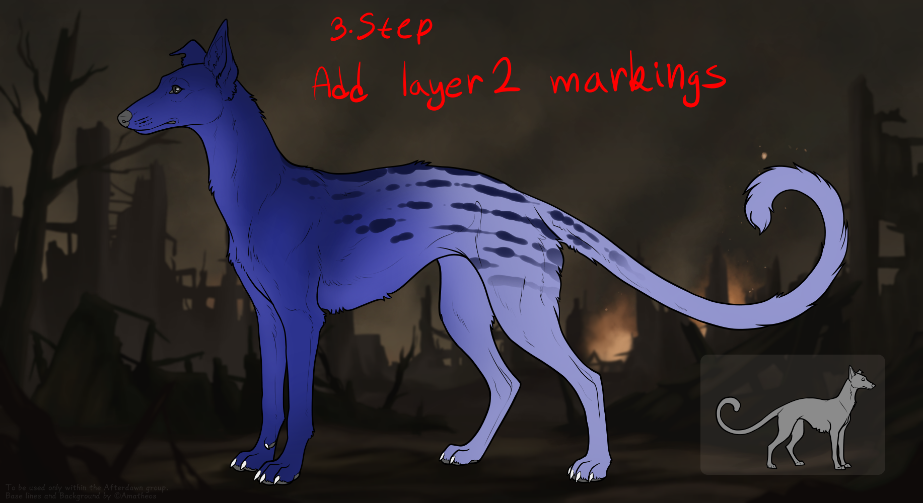 Step 3: Add layer 2 markings